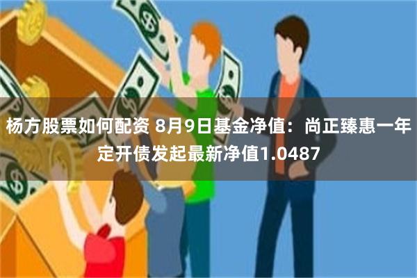 杨方股票如何配资 8月9日基金净值：尚正臻惠一年定开债发起最